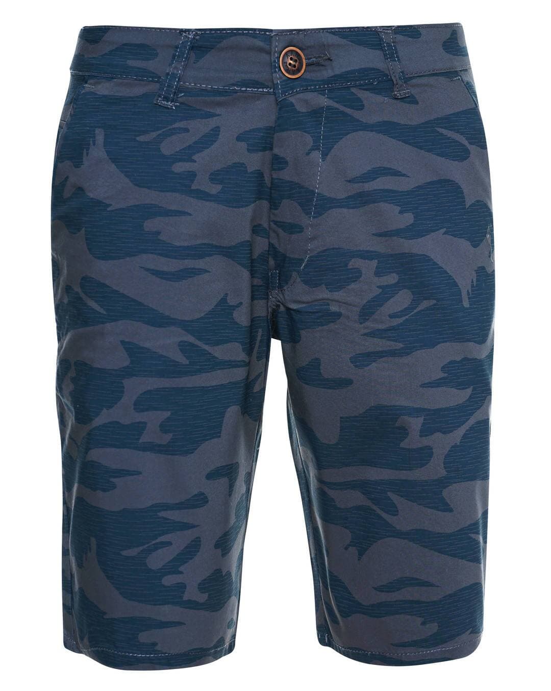 Cotton Camouflage Shorts