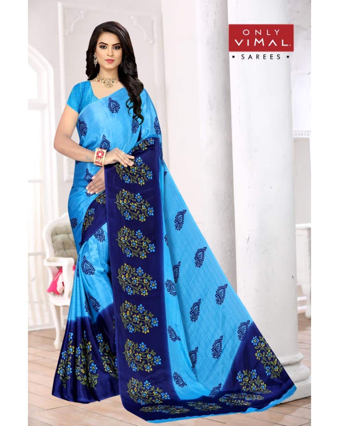 Art Silk Printed Regular Saree
