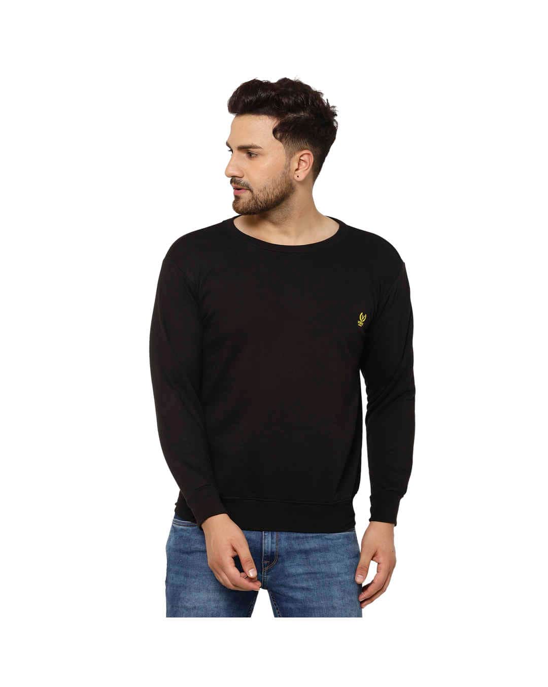 Fleece Solid Sweatshirt