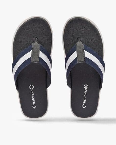 Colourblock Slip-On Sandals