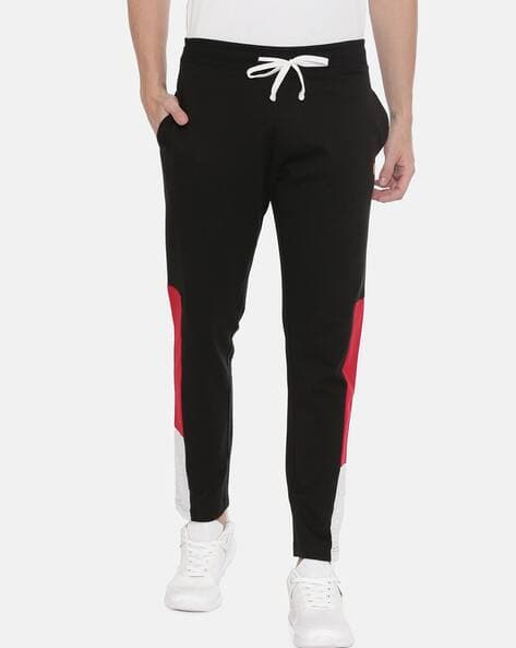 Straight Track Pants with Insert Pockets