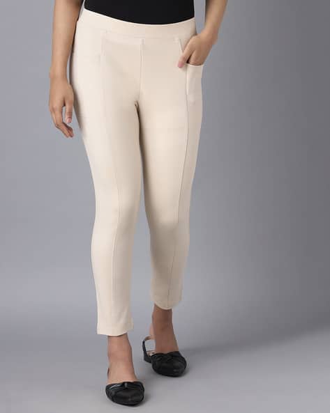 Basic Leggings With Patch Pocket