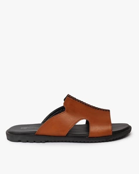 Colorblock Slip-On Sandals