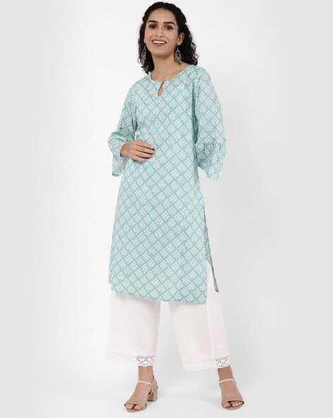 Printed A-line Kurta